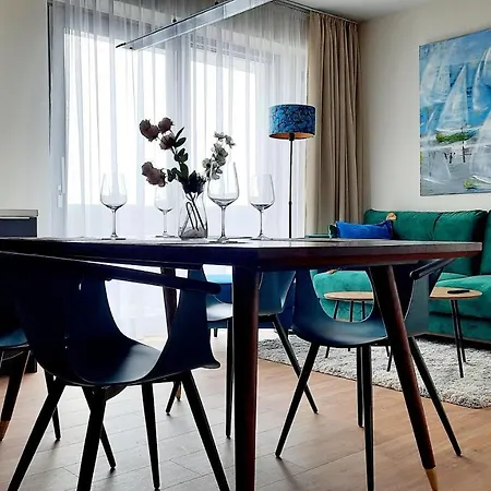 Comfort Apartment A102 Two Bedrooms Sea View 10Th Floor Parking Free * מידזיזדרויה