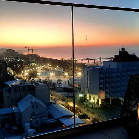 Comfort Apartment A102 Two Bedrooms Sea View 10Th Floor Parking Free מידזיזדרויה