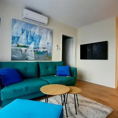 Comfort A102 Two Bedrooms Sea View 10th Floor Parking Free Daire Miedzyzdroje