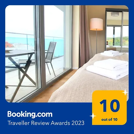 شقة Comfort A102 Two Bedrooms Sea View 10th Floor Parking Free مينززدرويه